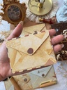  12 pcs Mini Sobres estilo Europeo
