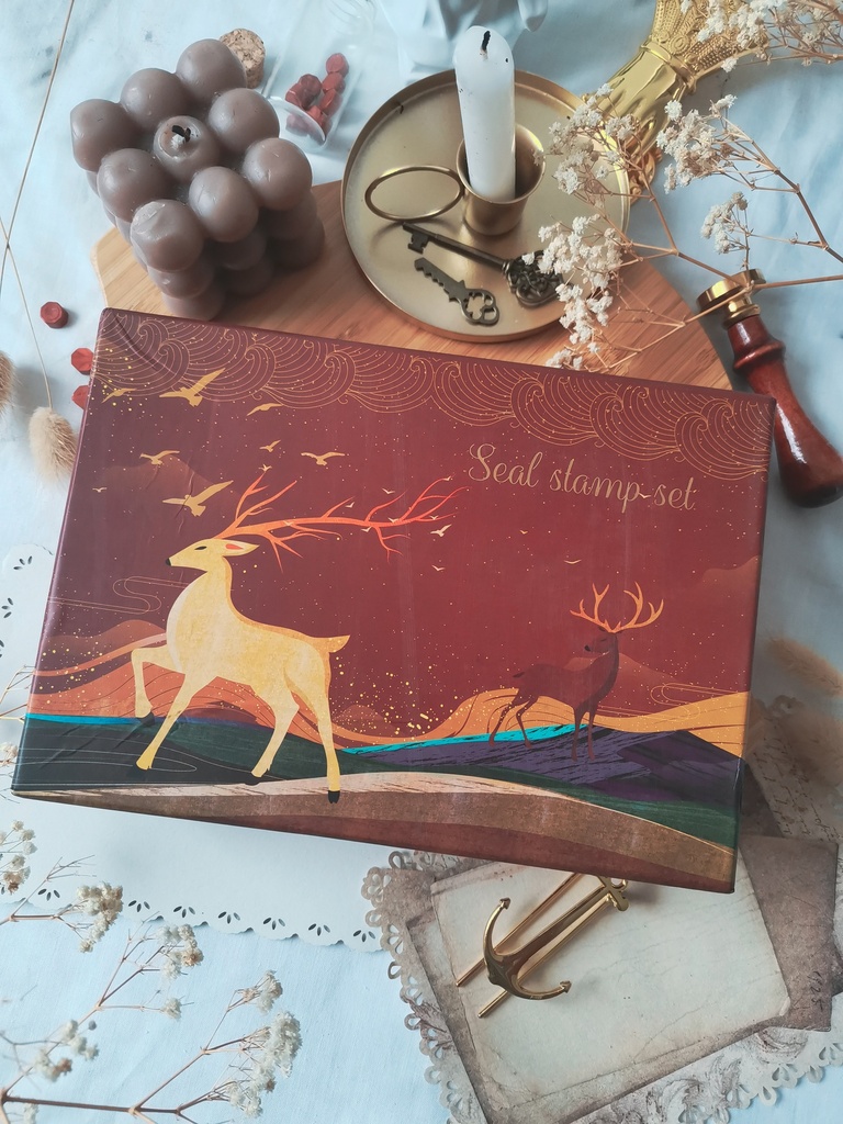 Kit de sellos lacre Vintage