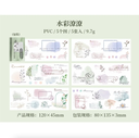 Stickers transfer Watercolor Smudges