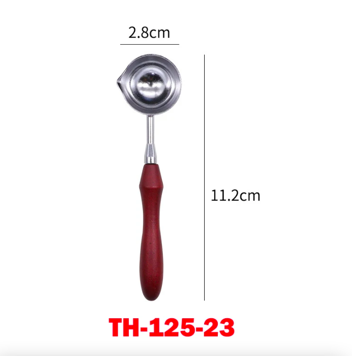 Cucharitas de cera vintage elegante
