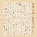 Pack laminas de stickers Flower Shadow Spring