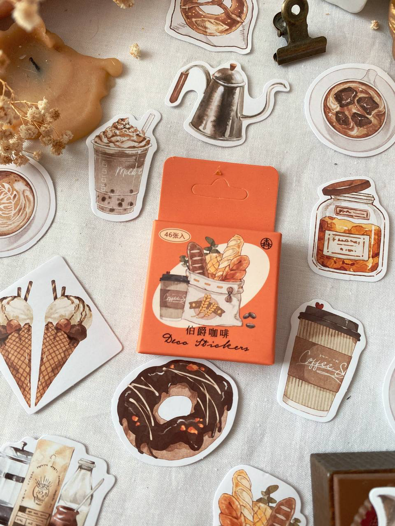 Cajita Deco Stickers Bakery