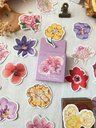 Cajita Deco Stickers flores