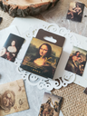 Cajita de stickers Leonardo Da Vinci
