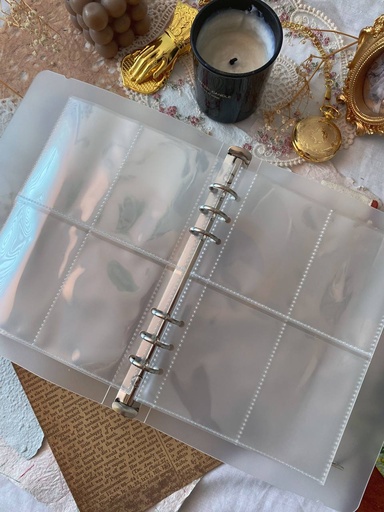 Carpeta de Plástico A5 / 6 Anillos 