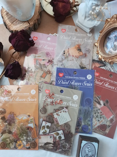 Stickers Dried flower series